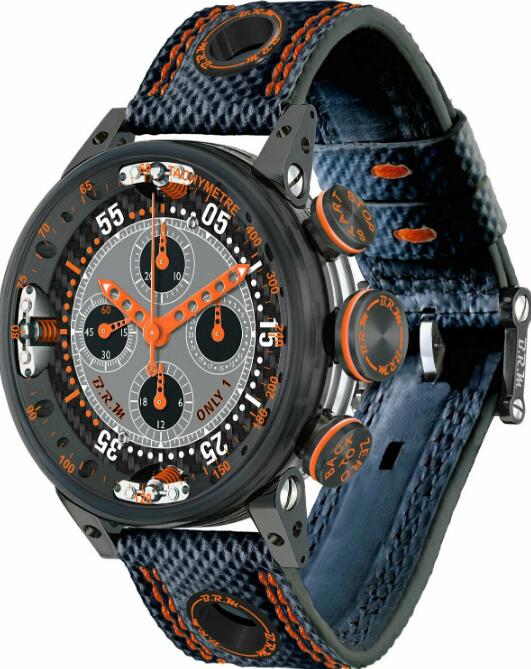 BRM Chronograph Quantieme Perpetual Orange V12SA-46-DTQ-O Replica Watch